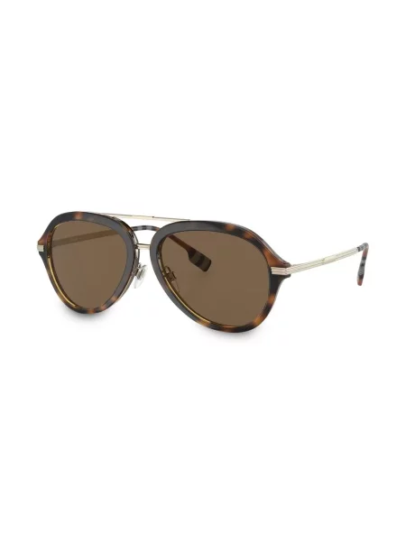 Saulės akiniai Burberry Eyewear ruda