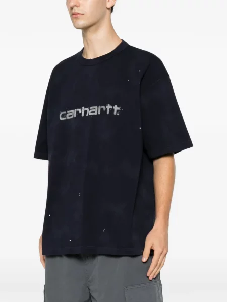 Tricou Carhartt Wip cu imagine albastru