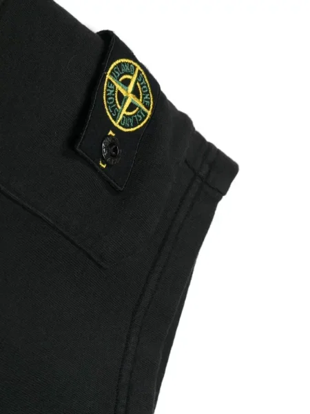 Szorty dziecięce Stone Island czarne