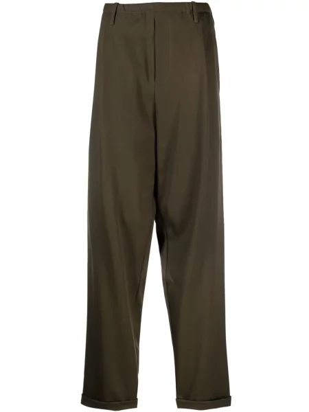 Pantaloni Magliano de lână verde