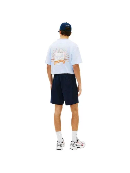 Pantaloni Tommy Hilfiger albastru