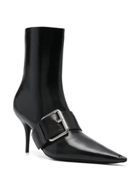 Buty do kostki Balenciaga o krotszym kroju czarne