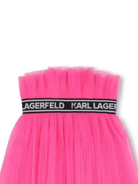 Spódnica dziecięca Karl Lagerfeld różowa