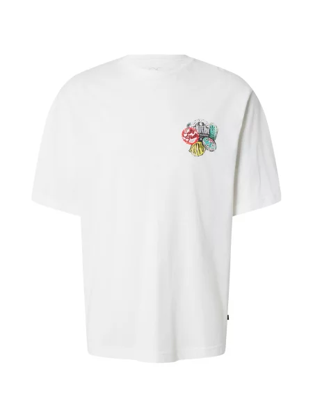 QS Tricou crem / galben / roșu negru