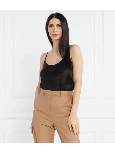 Top Max&co. de mătase negru