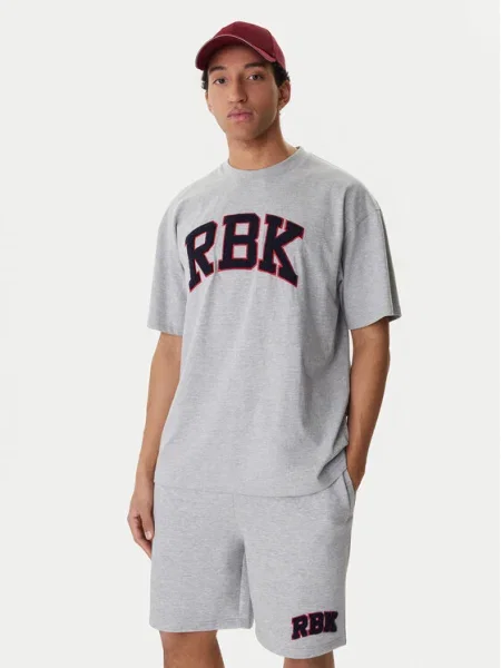 Тениска Reebok сиво
