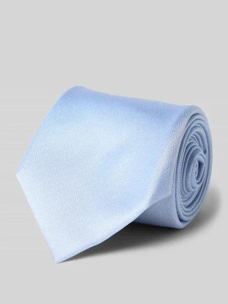 Krawat z jedwabiu 8 cm Joop! Collection błękitny