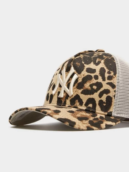 Leopardí kšiltovka New Era černá