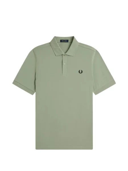 Tricou polo Fred Perry cu broderie verde