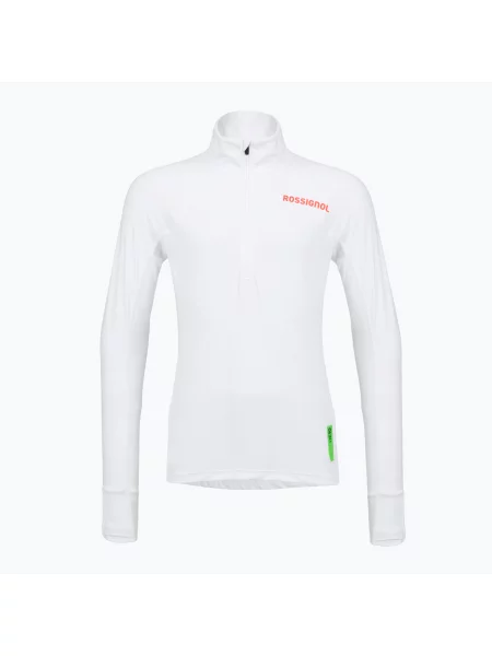 Мъжки суитшърт Rossignol Hero Half Zip First Layer white бяло