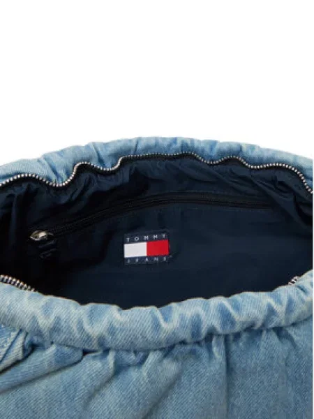 Tommy Hilfiger Táska Tjw Icon Charms Denim Hobo kék