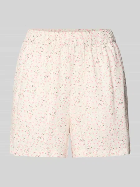 Szorty o kroju regular fit z czystej model BARRI' Pieces białe