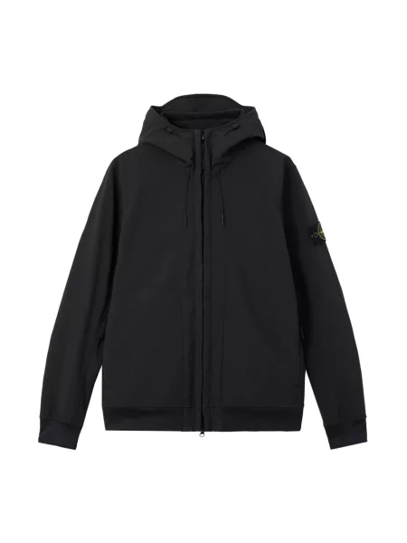 Lekka kurtka Stone Island z kamieniami czarna