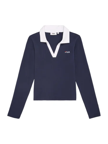 FILA Tricou Cerrione albastru închis alb