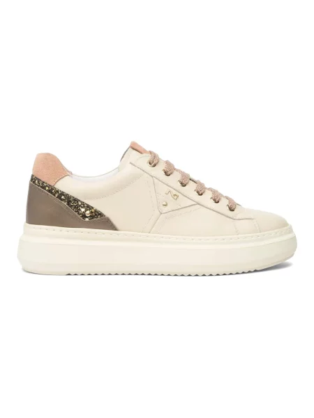 Sneakersy Nerogiardini beżowe