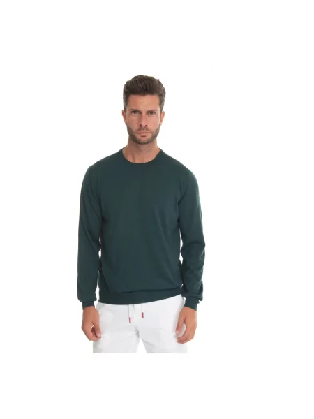 Bluza Kiton z kaszmiru zielona
