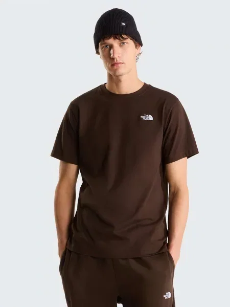 Футболка The North Face M EVOLUTION SIMPLE DOME REGULA коричневий