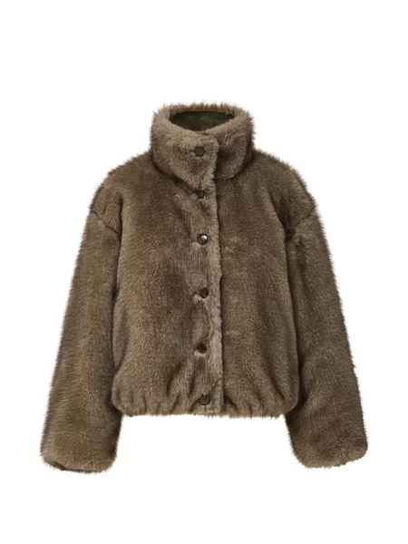 Reversibil geacă Veronica Beard verde