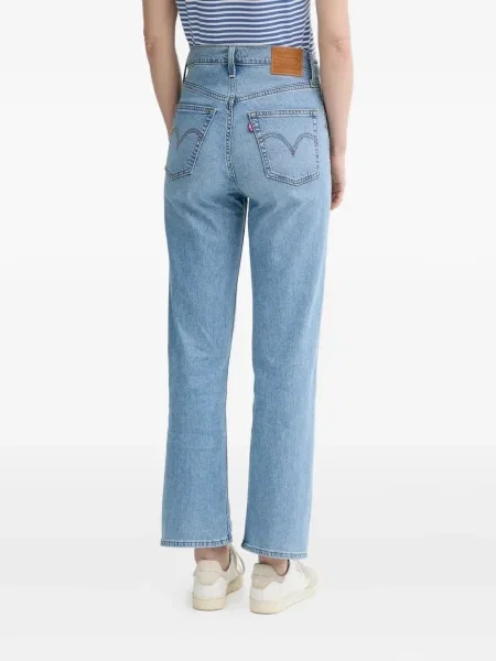 Sukienka jeansowa Levi's bez rękawów garniturowa niebieska