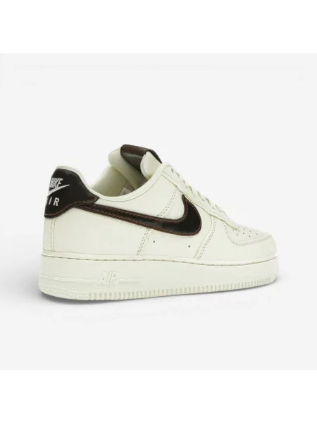 Tenisky Nike Air Force 1 s perlami bez kostíc hnedá