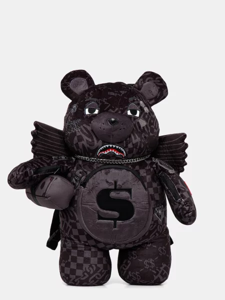 Sprayground hátizsák kis mintás fekete