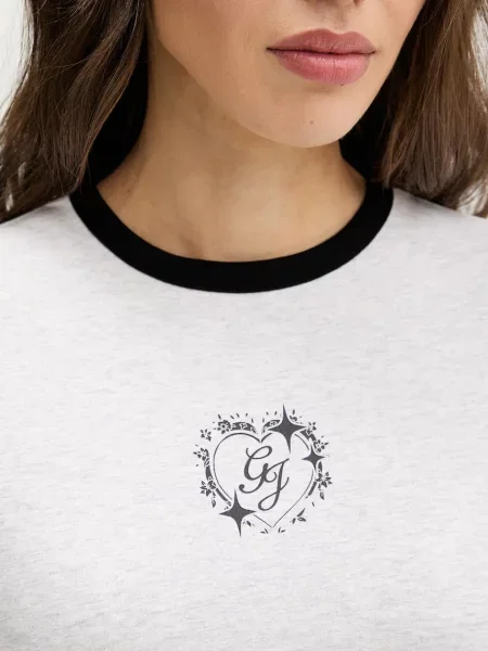 Футболка Guess Jeans серая