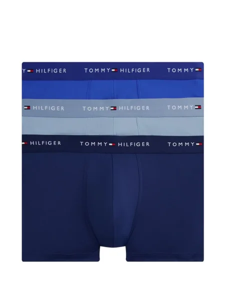Boxeri Tommy Hilfiger cu autograf albastru