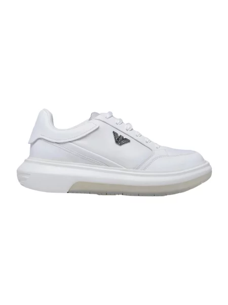 Sneakersy Emporio Armani białe