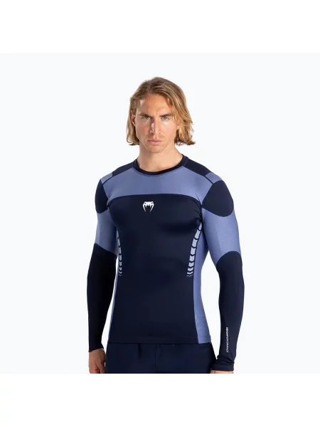 Tricou cu mânecă lungă Venum albastru