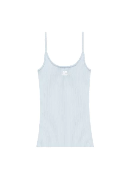 Top Courreges niebieski