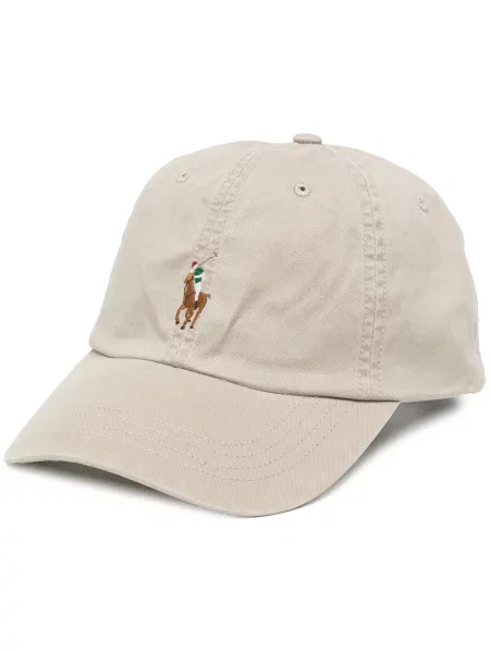 Șapcă Polo Ralph Lauren cu broderie maro