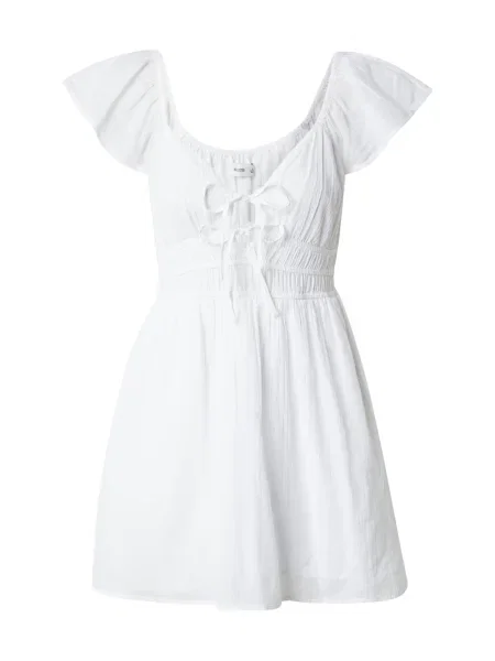 HOLLISTER Rochie alb