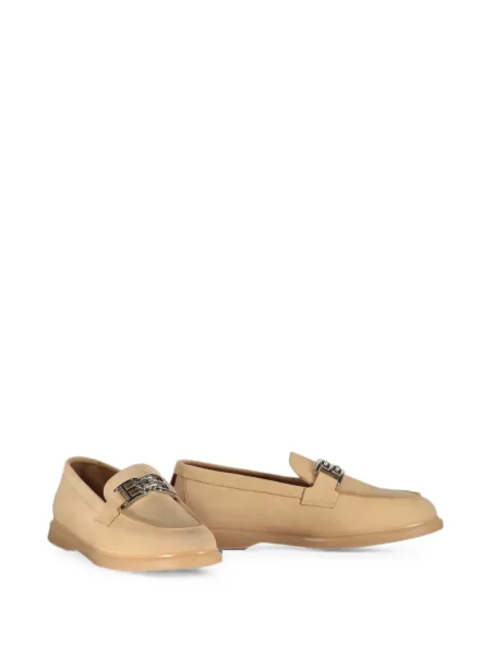 Pantofi loafer Bally din piele cu autograf