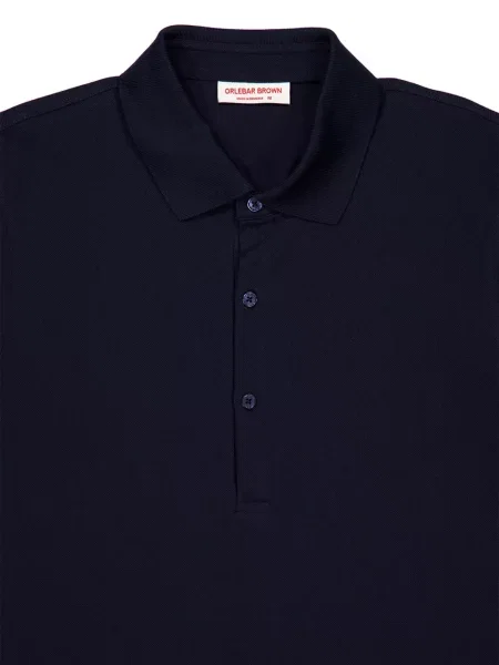 Tricou polo Orlebar Brown albastru