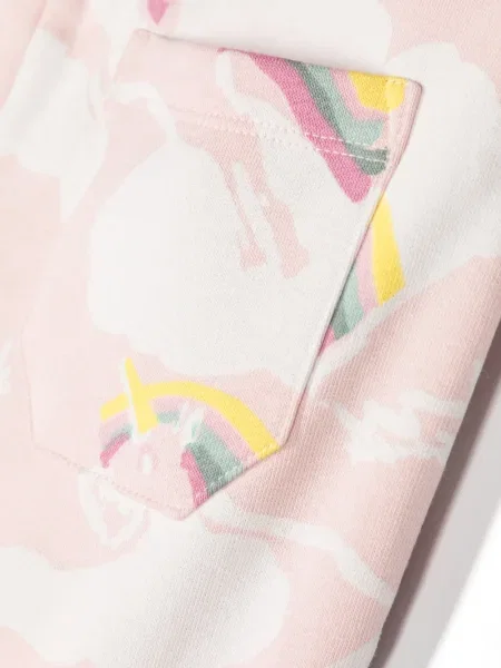 Spodnie dziecięce Stella Mccartney różowe