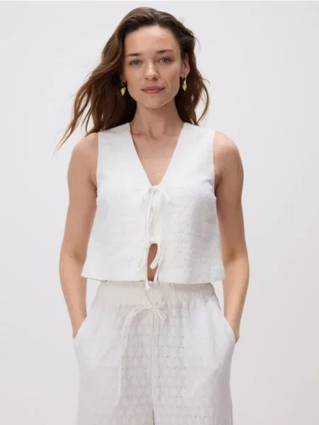 Жилет Reserved білий