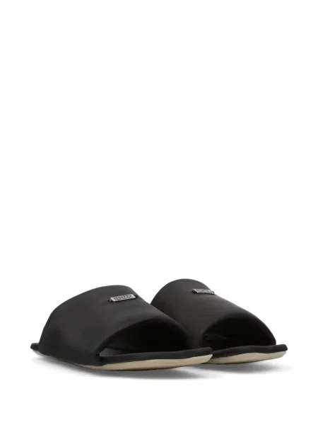Sandale Mm6 Maison Margiela cu autograf negru