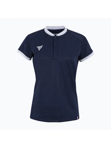 Футболка-поло тенісна Tecnifibre Team Mesh синя