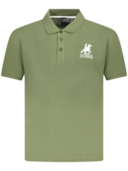 Polo U.s. Grand Polo cu mâneci scurte verde
