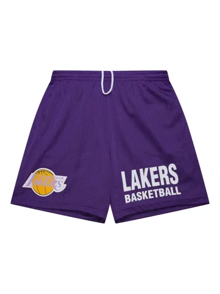 Pantaloni scurți Mitchell & Ness violet