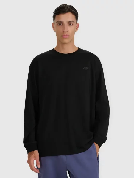 4F koszulka z długim rękawem longsleeve XL czarna