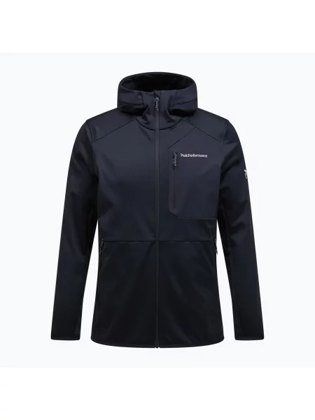 Mikina Peak Performance Utility Light black/black černá
