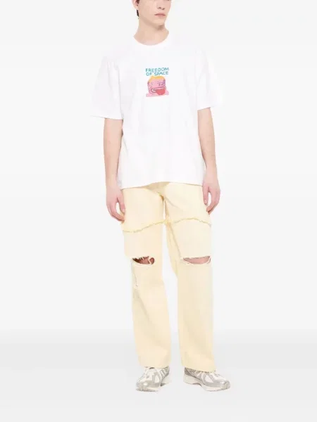 Tricou Freedom Of Space alb
