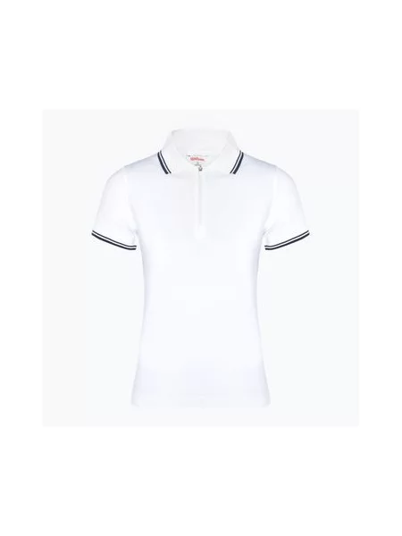 Футболка Wilson Team Polo bright white біла
