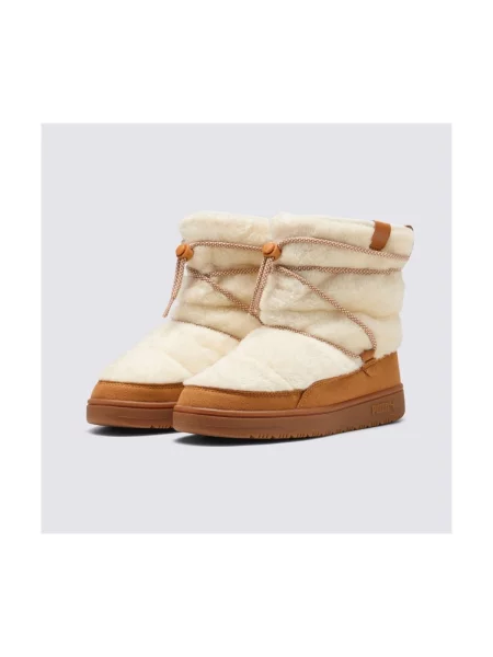 Čizme za snijeg Puma Snowbae Suede Wns 02 Écru
