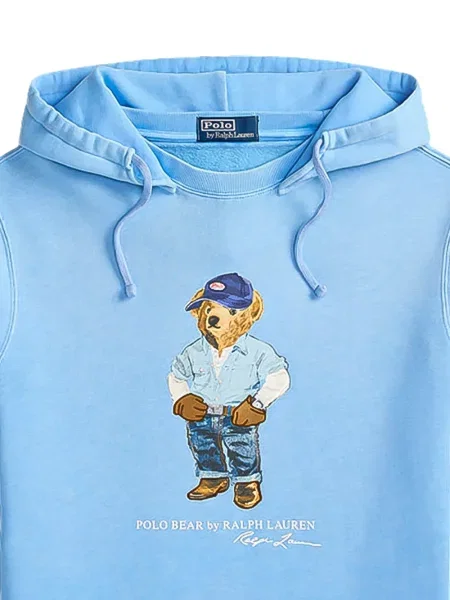 Kockás kerek nyakú ing Polo Ralph Lauren kék