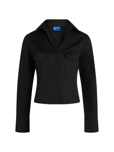 Cămașă de blugi Karl Lagerfeld Jeans negru