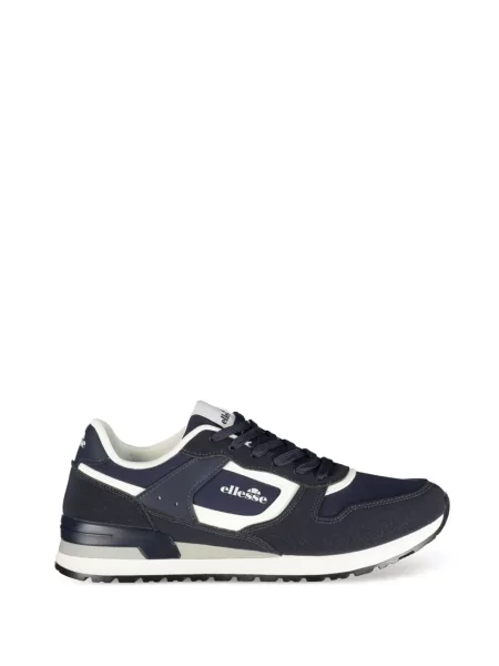 Sneakerși Ellesse cu autograf albastru
