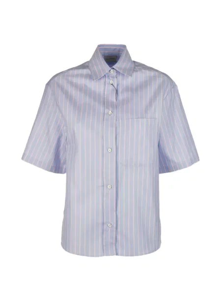 Koszula w paski Paul & Shark w paski niebieska