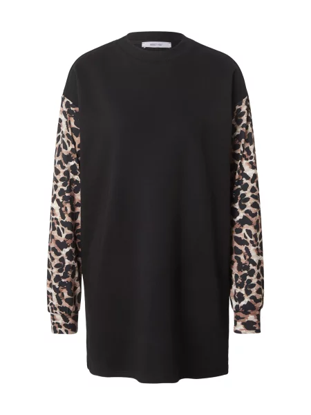 ABOUT YOU Rochie Dakota ecru / brocart negru